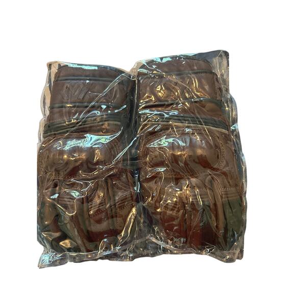 #4MaxAx Brown Leather Motorcycle Gloves Motocross Tactical Size Small - Picture 5 of 5